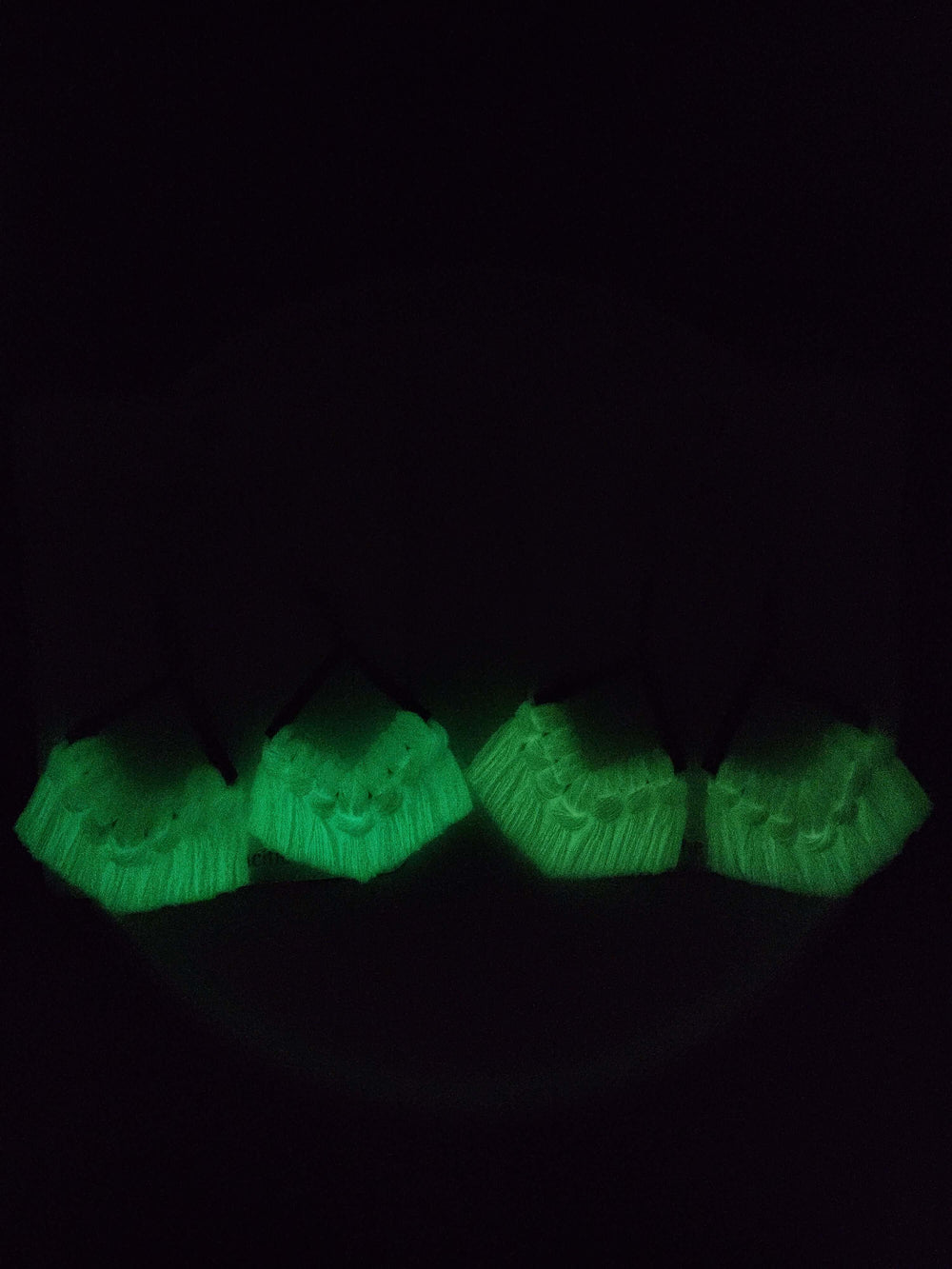 Macrame Fringe Earrings - Glow in the Dark | Handmade Style, Earrings, $ 26.00, A Moment Of Now™