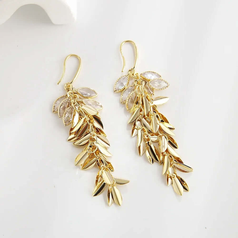 Marilyn Dangler Earrings - Vintage Glam Elegance, Earrings, $ 50.00, A Moment Of Now™