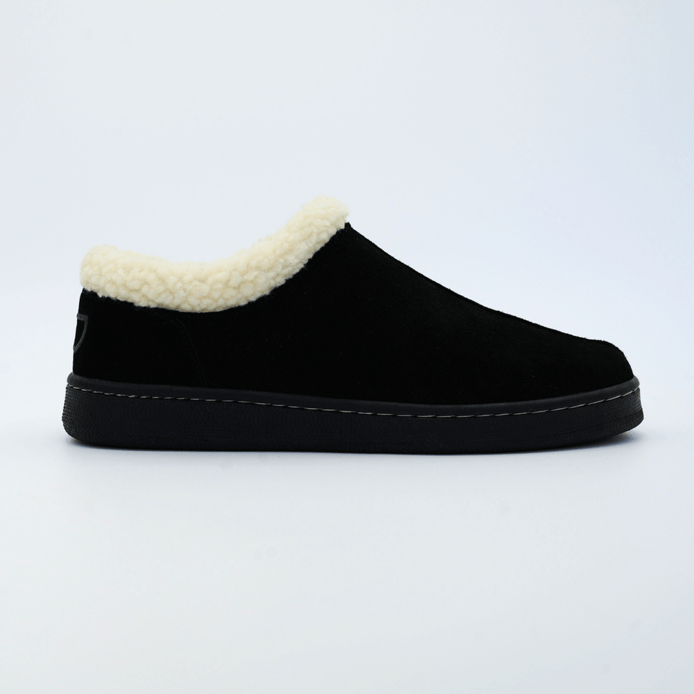 Men's Ashton Fur Slippers - Memory Foam Suede Slippers | A Moment Of Now™, Slippers, $ 59.99, A Moment Of Now™