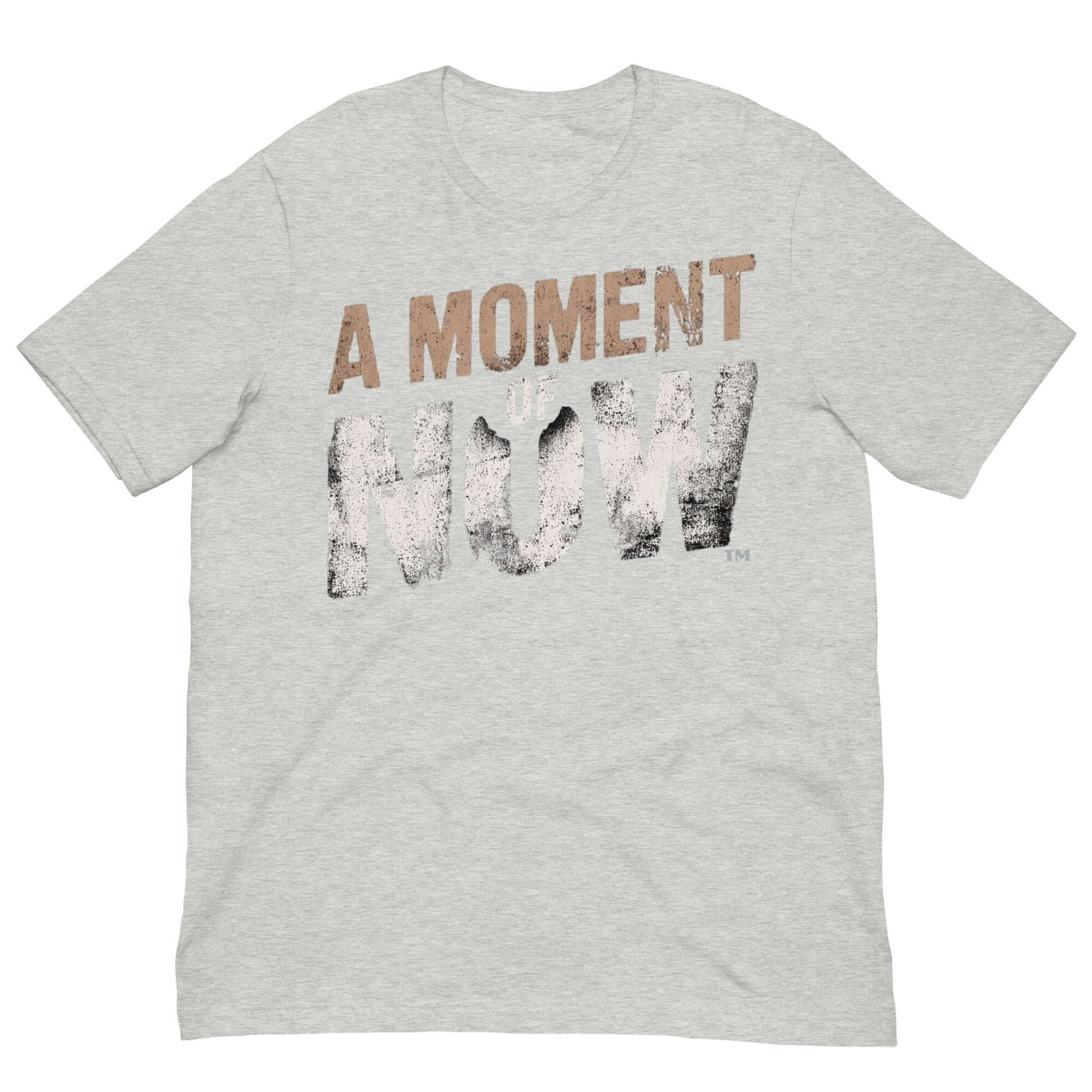 Mindfulness A Moment Of Now ™ Retro Text Unisex T-shirt