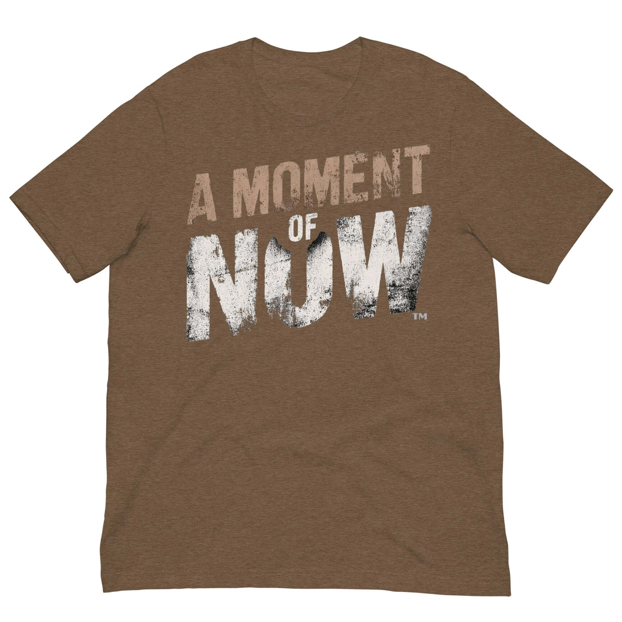 Mindfulness A Moment Of Now ™ Retro Text Unisex T-shirt