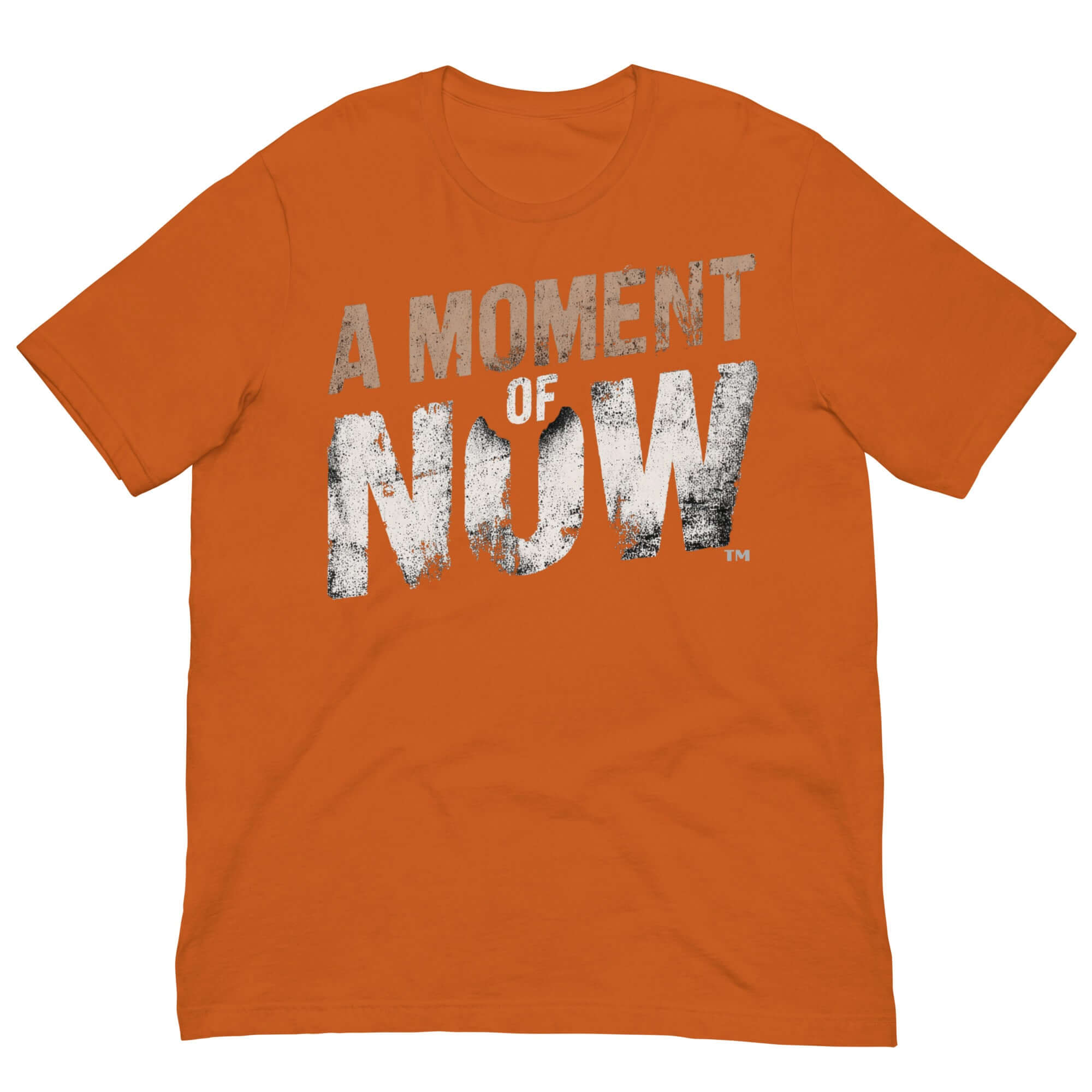 Mindfulness A Moment Of Now ™ Retro Text Unisex T-shirt