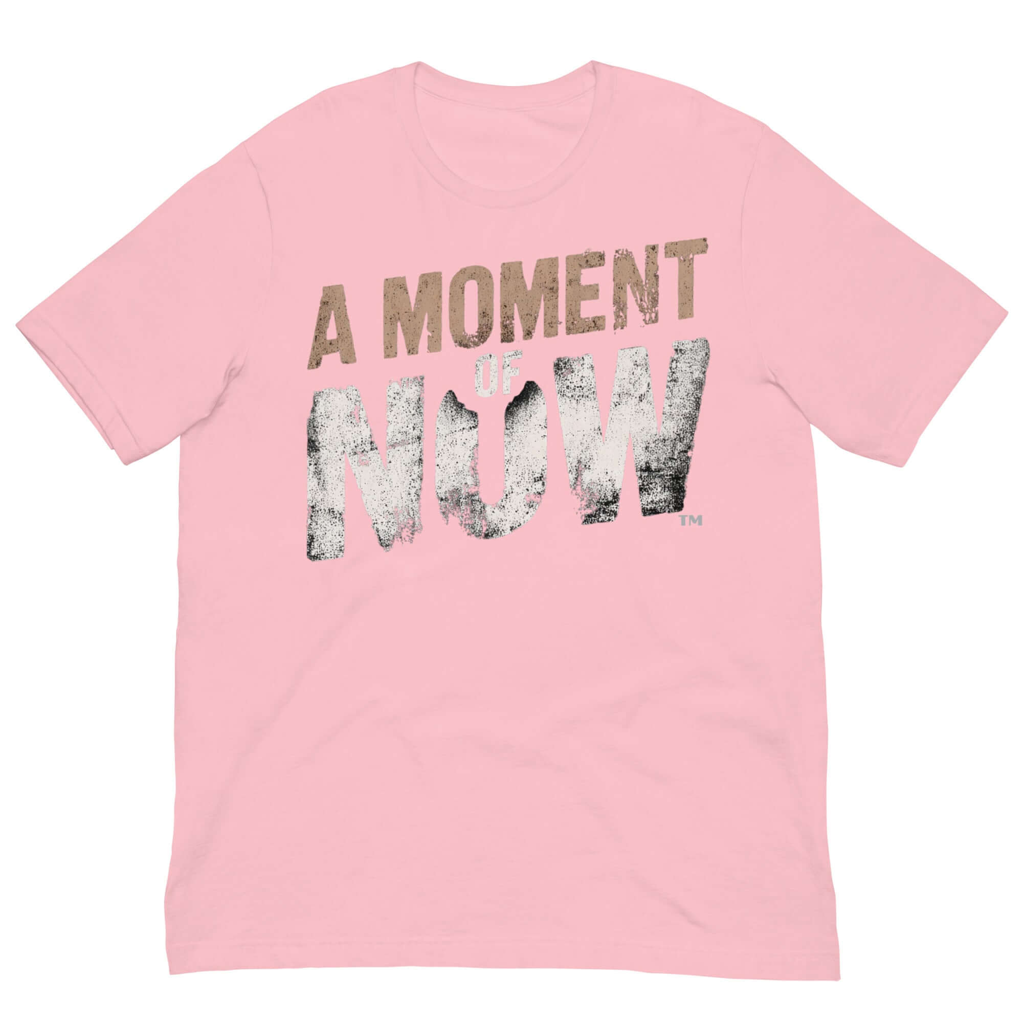 Mindfulness A Moment Of Now ™ Retro Text Unisex T-shirt