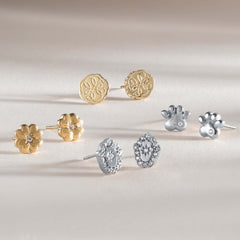 Hamsa Mini Stud Earrings, Earrings, $ 19.90, A Moment Of Now™