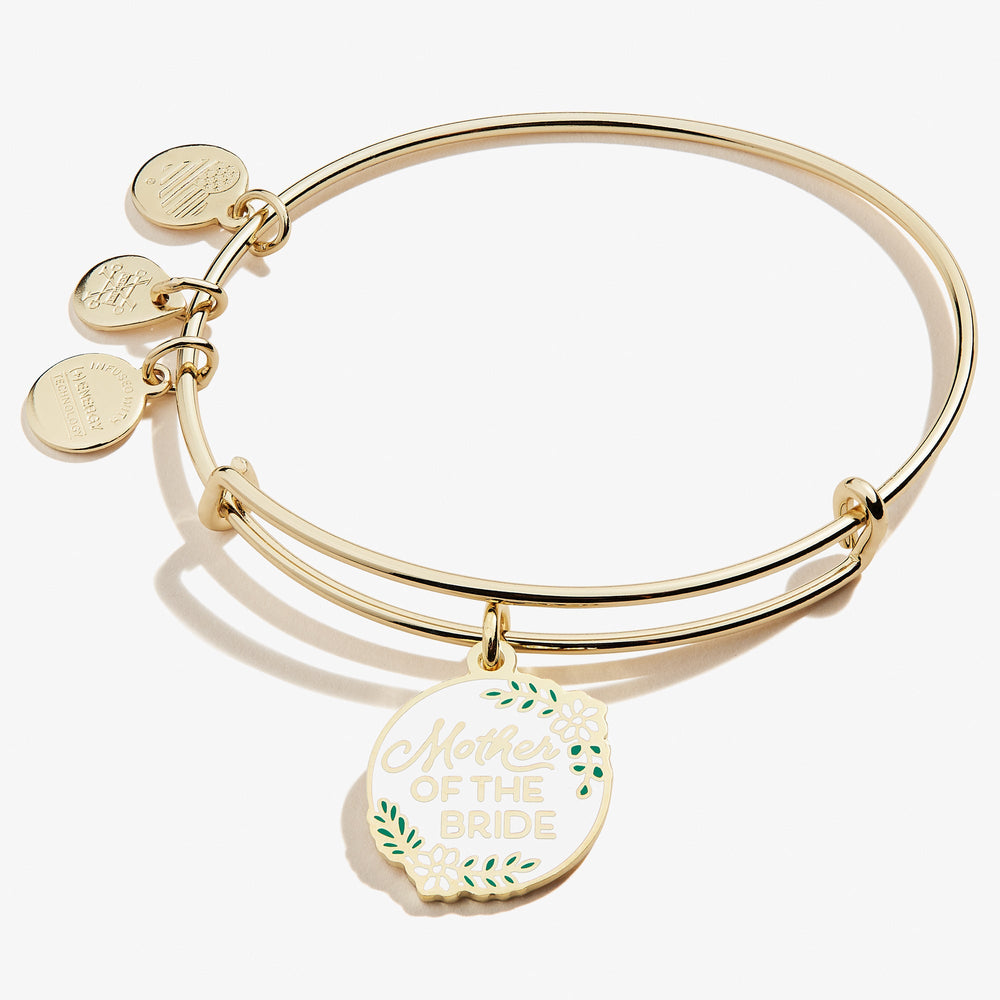 'Mother of the Bride' Charm Bangle, Bracelets, $ 28.00, A Moment Of Now™