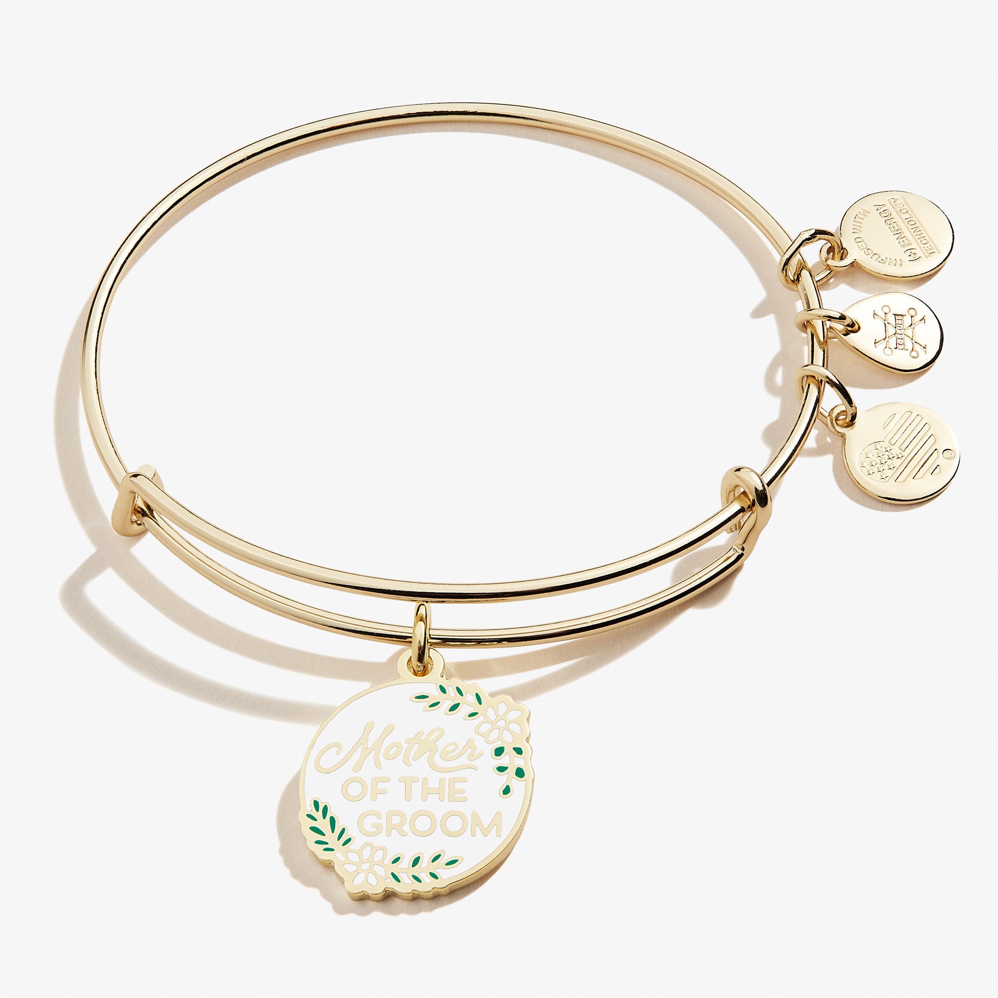 'Mother of the Groom' Charm Bangle, Bracelets, $ 28.00, A Moment Of Now™