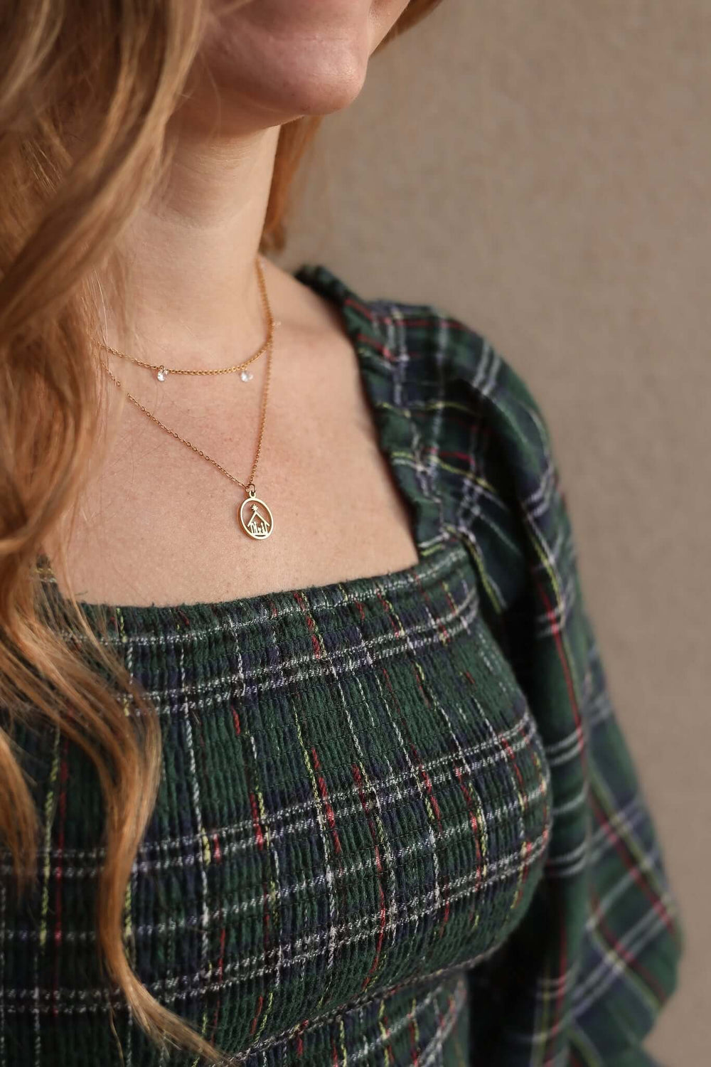 Nativity Necklace | Christian Christmas Jewelry Gift for Women, Necklace, $ 28.00, A Moment Of Now™