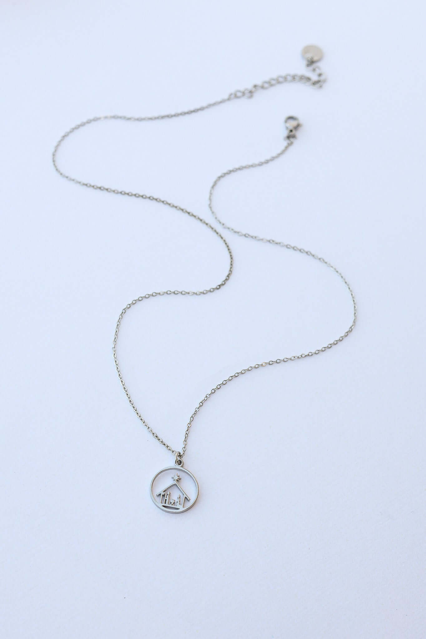 Nativity Necklace | Christian Christmas Jewelry Gift for Women, Necklace, $ 28.00, A Moment Of Now™