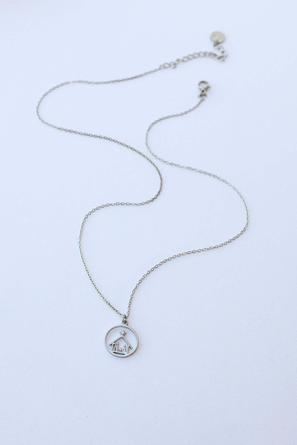 Nativity Necklace | Christian Christmas Jewelry Gift for Women, Necklace, $ 28.00, A Moment Of Now™