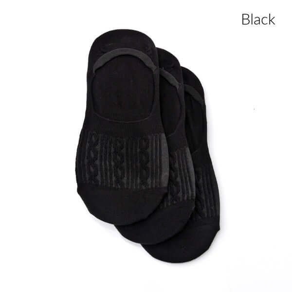 No Slip Cable Knit Sneaker Socks - 3 Pack, Socks, $ 16.00, A Moment Of Now™