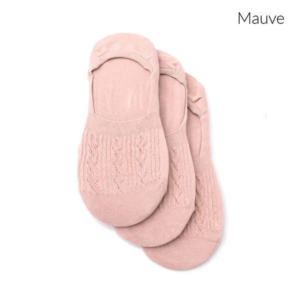 No Slip Cable Knit Sneaker Socks - 3 Pack, Socks, $ 16.00, A Moment Of Now™