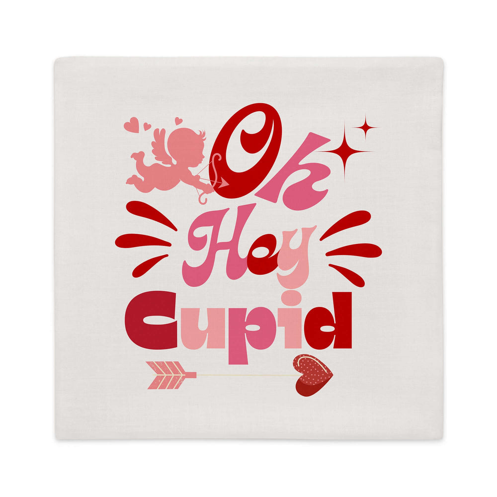 Oh Hey Cupid Premium Throw Pillow Accent Cushion, Throw Pillows, $ 50.00, A Moment Of Now™