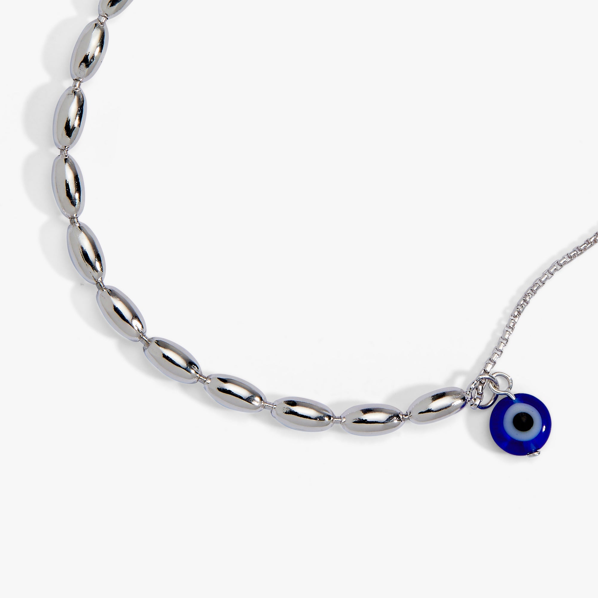 Evil Eye Pull Chain Bracelet, Bracelets, $ 88.00, A Moment Of Now™
