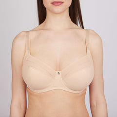 Bra Milavitsa 107630 - Minimizer with Underwired Soft Cups