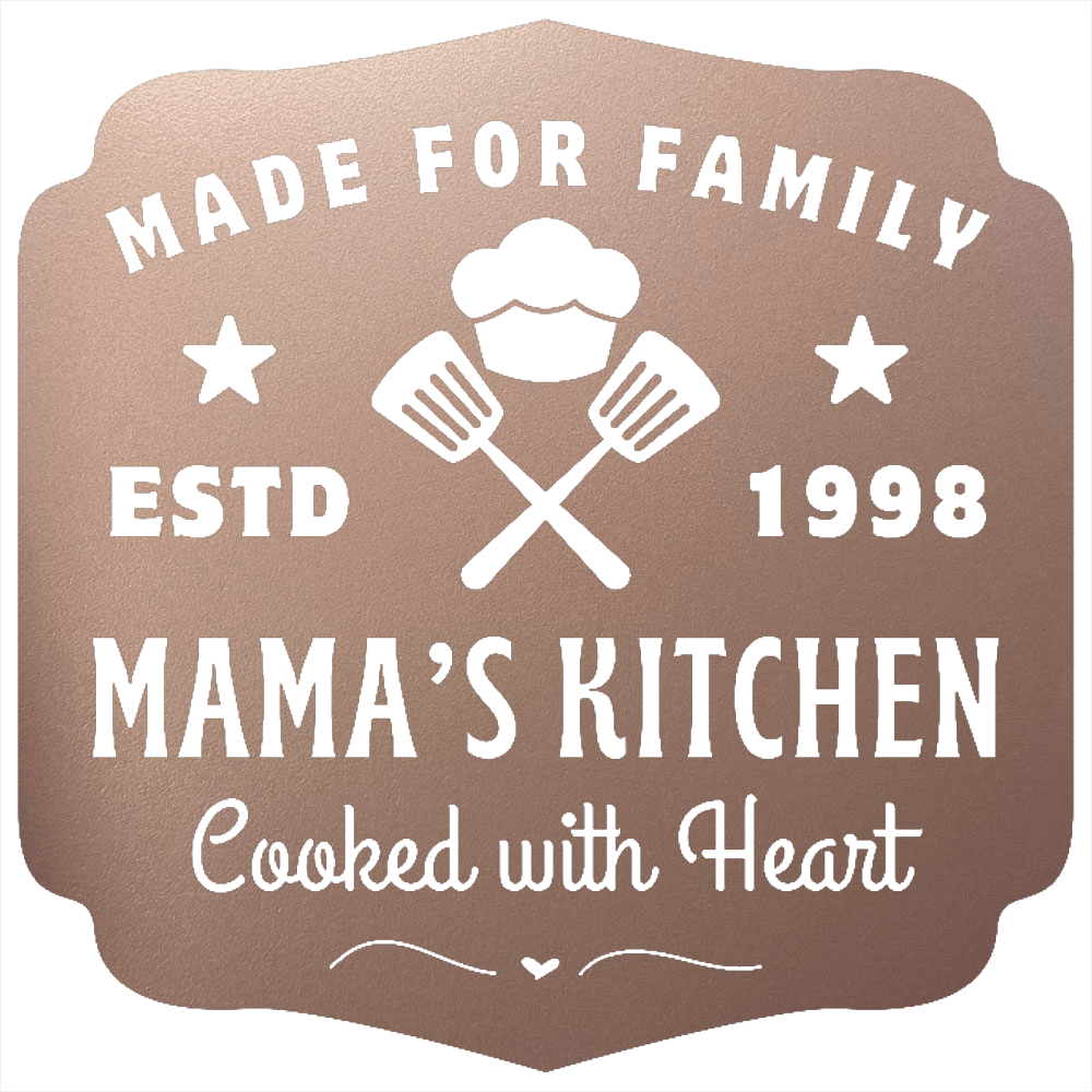 Personalized Mama’s Kitchen Metal Wall Art | Unique Gift, Metal Signs, $ 62.95, A Moment Of Now™