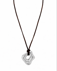 Sage Cord Necklace