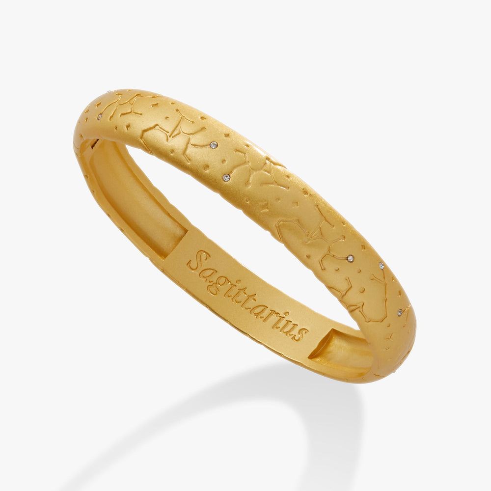 Sagittarius Zodiac Hinge Bangle, Bracelets, $ 15.90, A Moment Of Now™