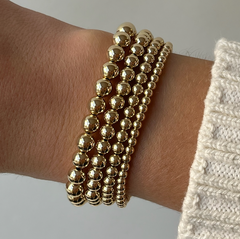juno bracelet four stack (3+4+5+6mm), Bracelets, $ 262.00, A Moment Of Now™