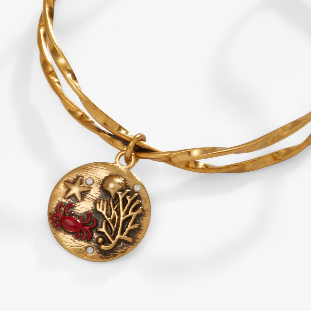 Sea Scene Twisted Cuff, Bracelets, $ 16.90, A Moment Of Now™
