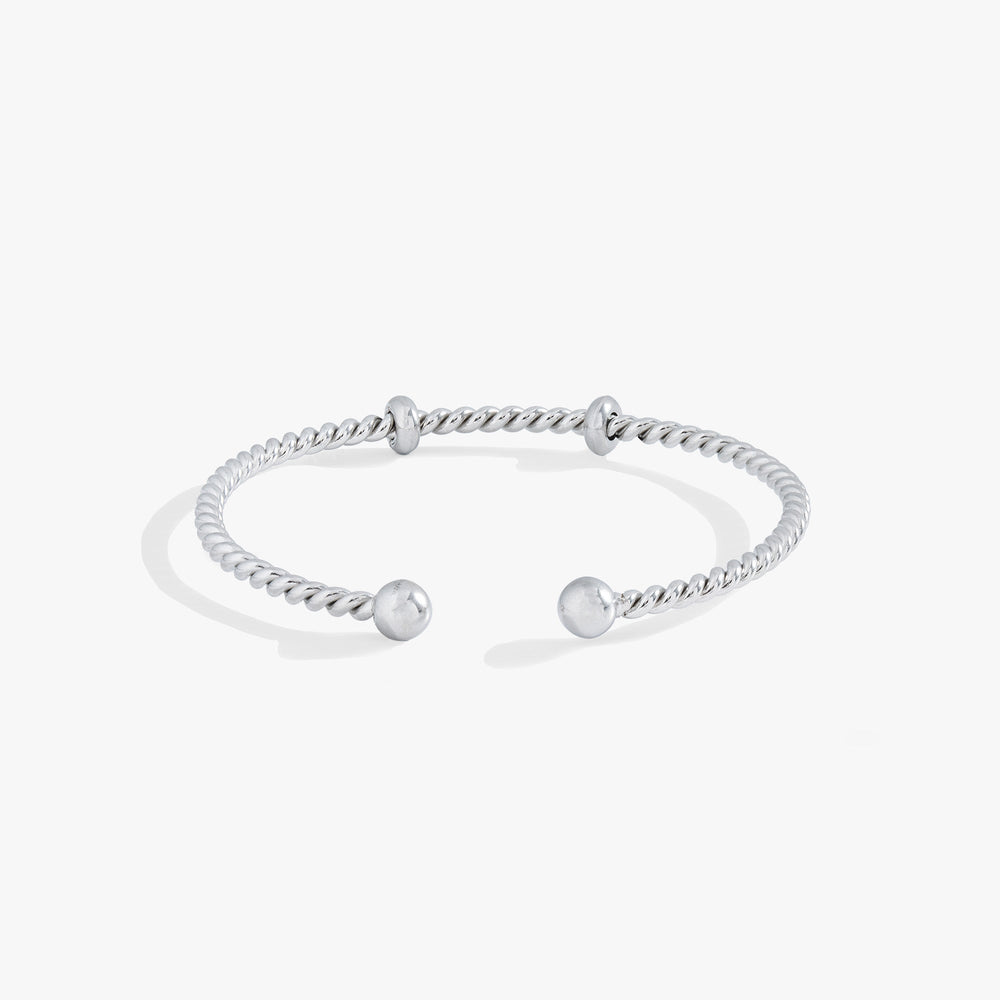 French Rope Charm Bracelet Cuff, Bracelets, $ 28.00, A Moment Of Now™