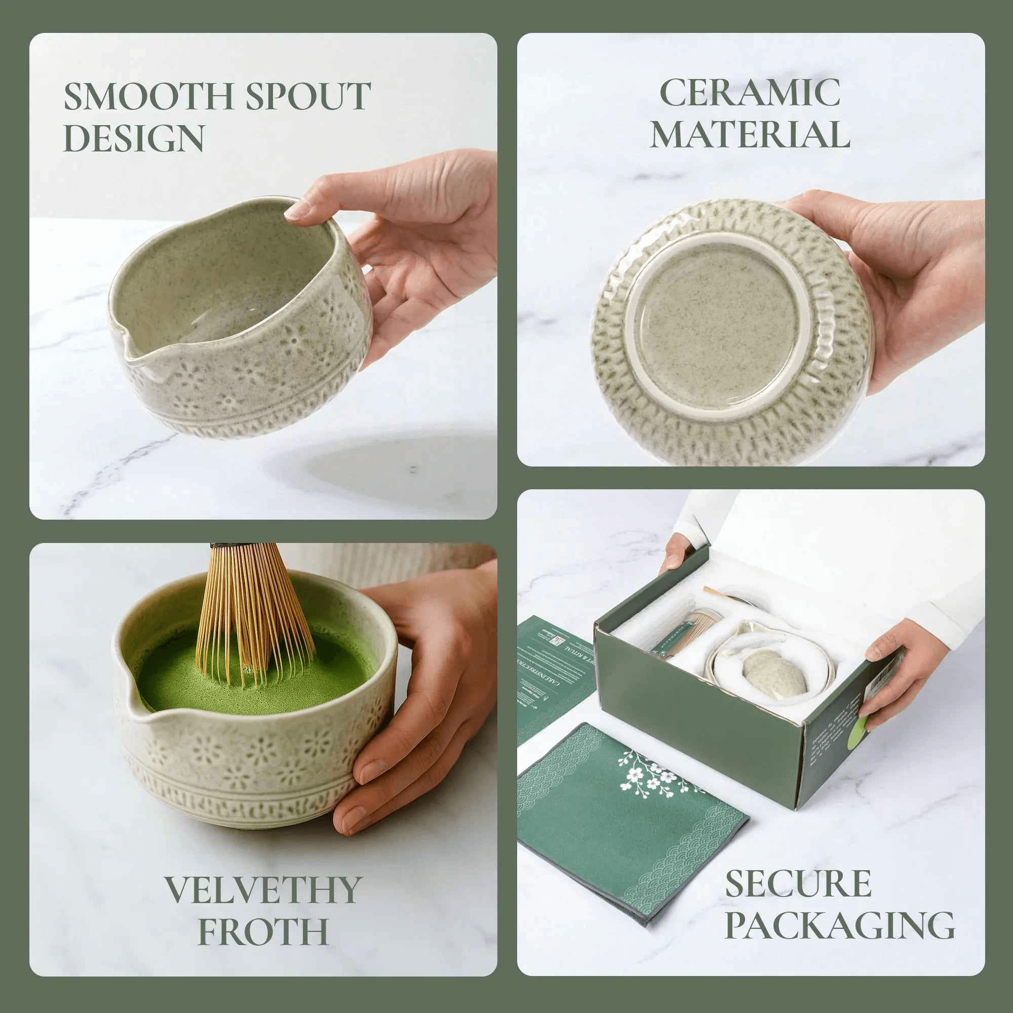 Strabella Matcha Whisk Set | Premium Bamboo & Ceramic Bowl, Bowls, $ 52.99, A Moment Of Now™