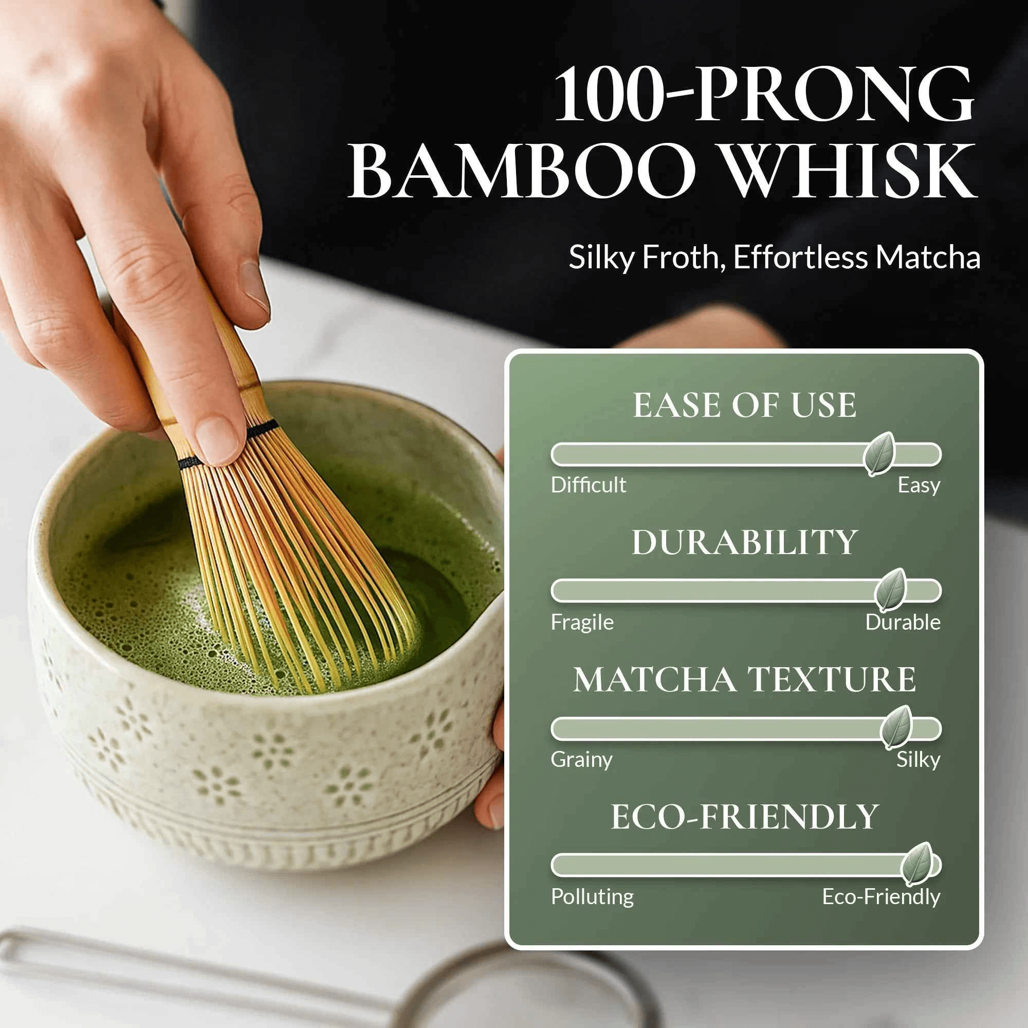 Strabella Matcha Whisk Set | Premium Bamboo & Ceramic Bowl, Bowls, $ 52.99, A Moment Of Now™