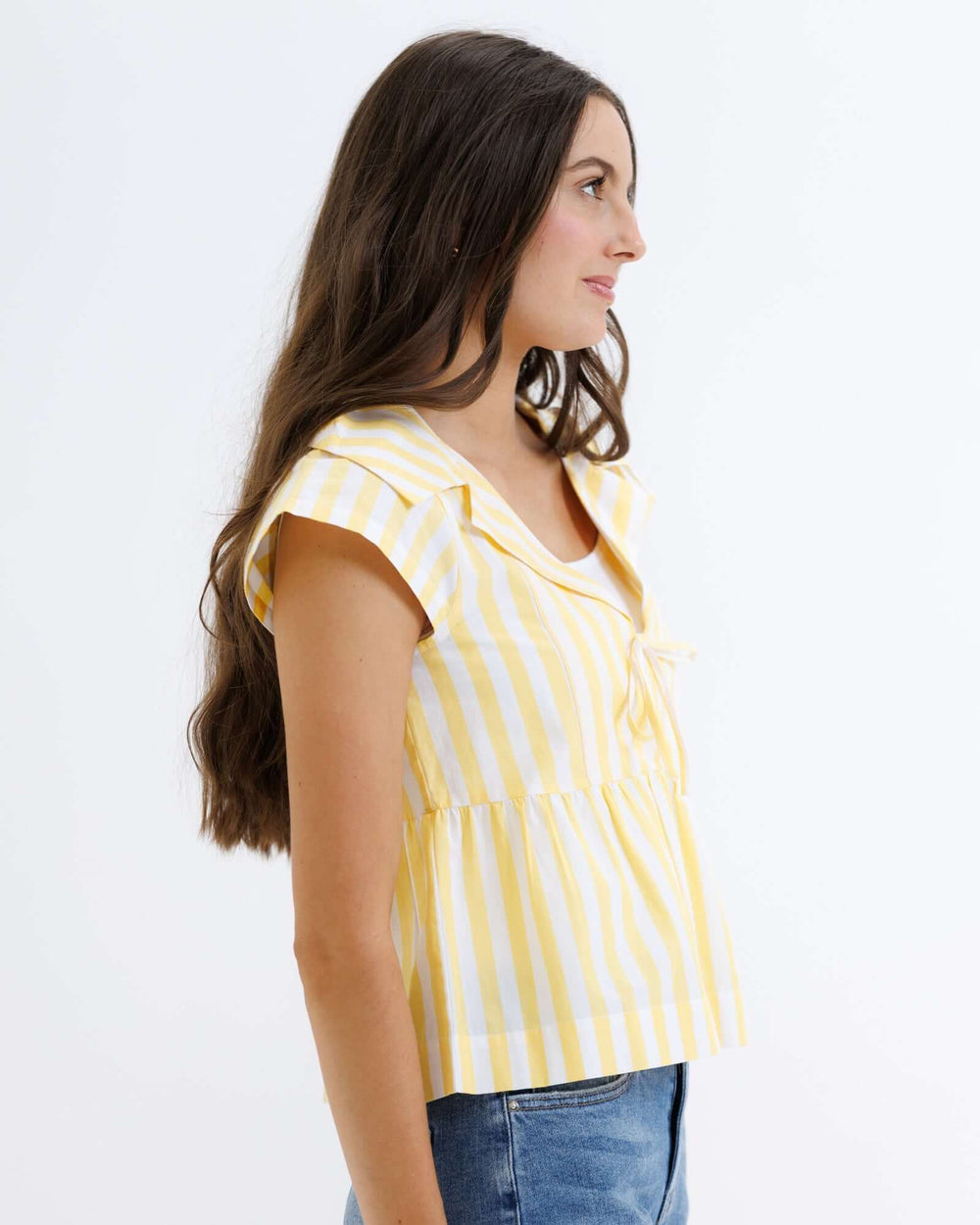 Sunshine Stripe Top, Tops, $ 50.00, A Moment Of Now™