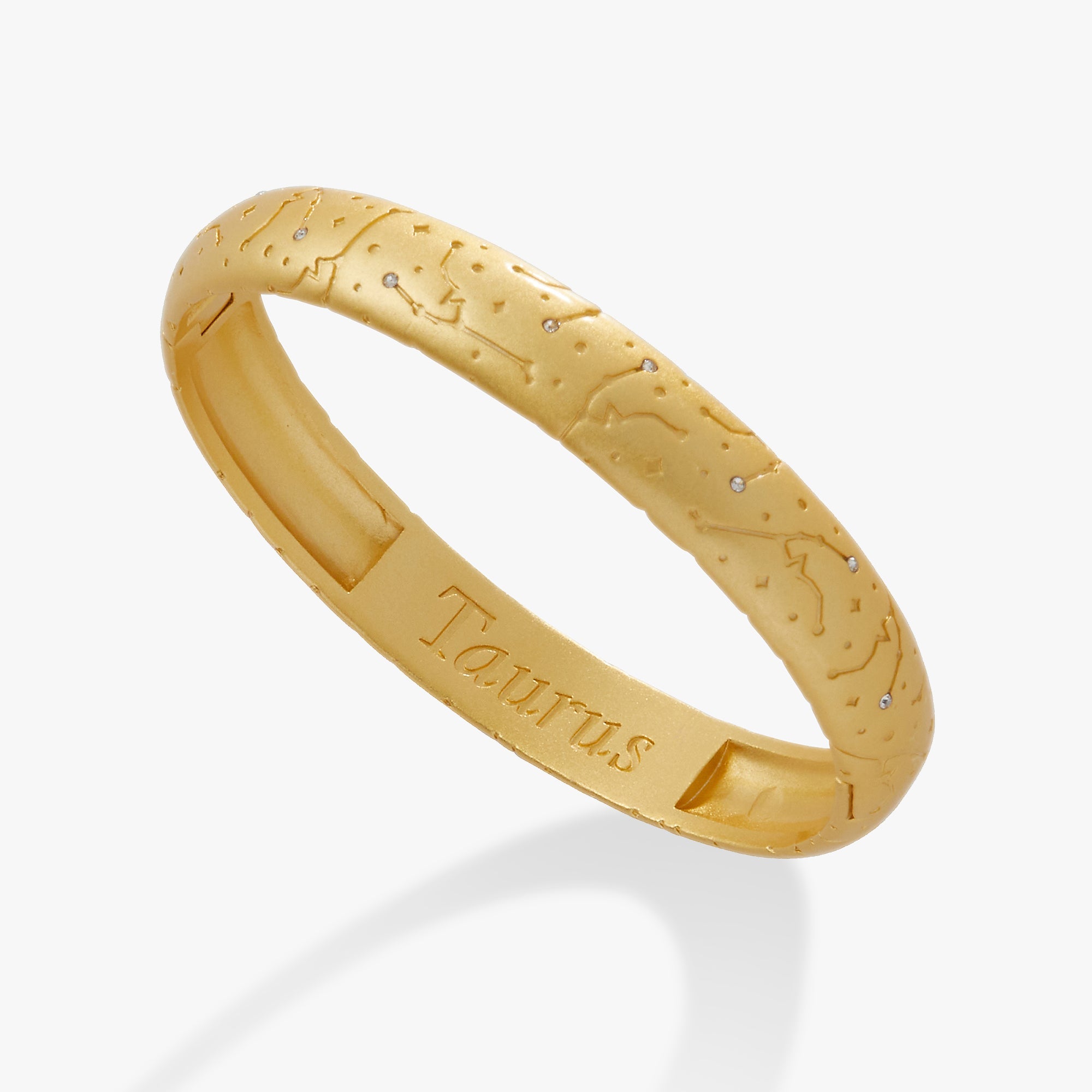 Taurus Zodiac Hinge Bangle, Bracelets, $ 15.90, A Moment Of Now™