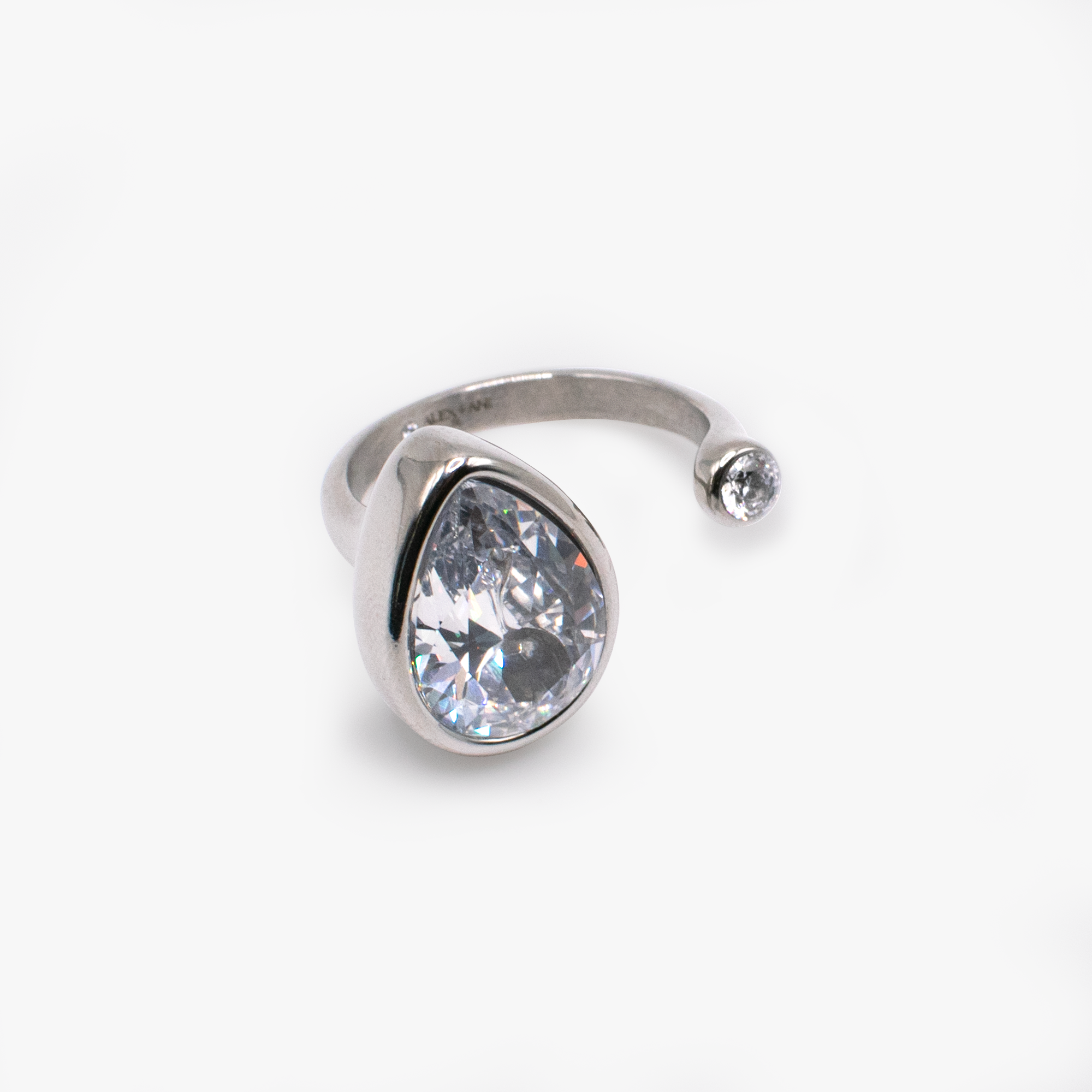Teardrop Crystal Ring, Rings, $ 38.00, A Moment Of Now™