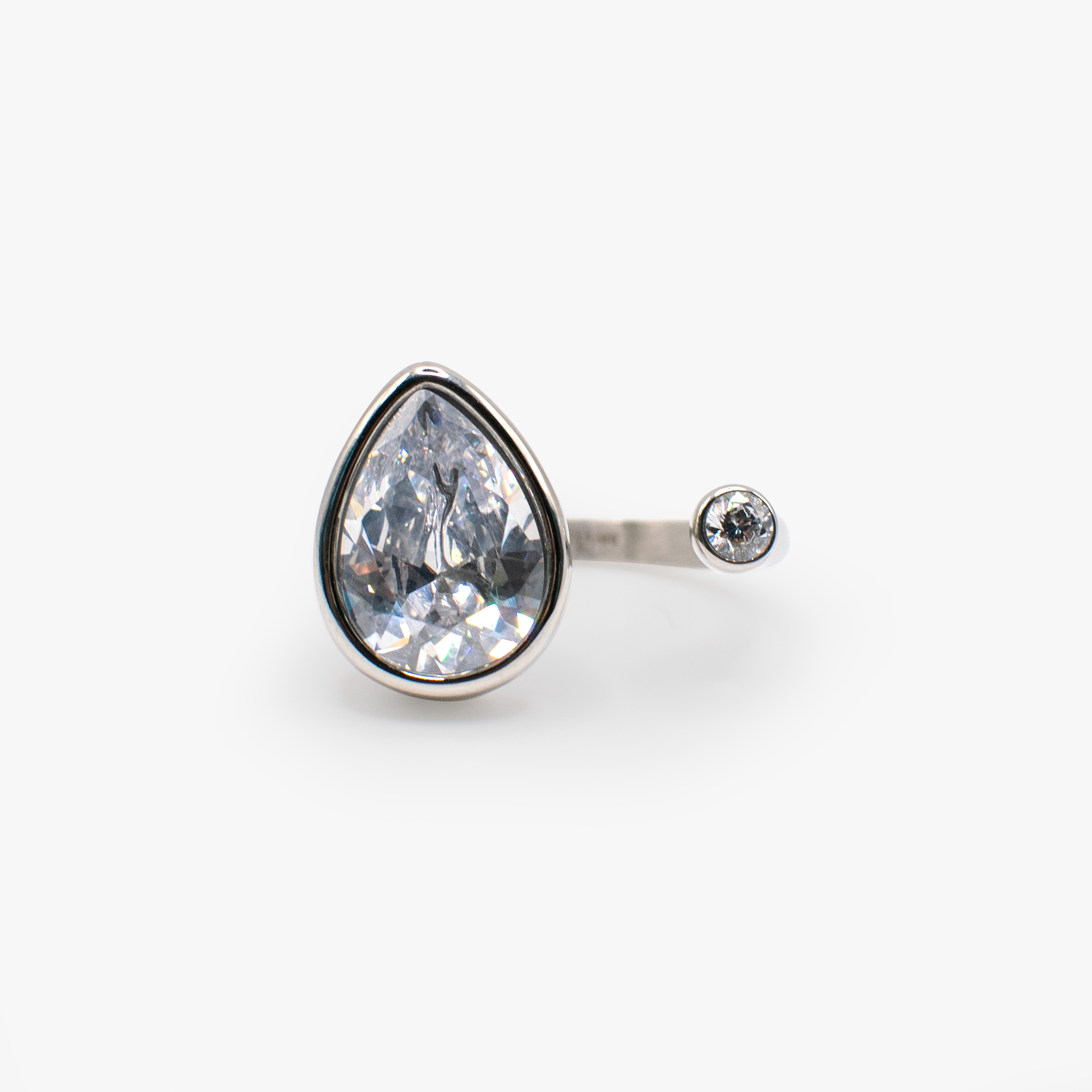Teardrop Crystal Ring, Rings, $ 38.00, A Moment Of Now™