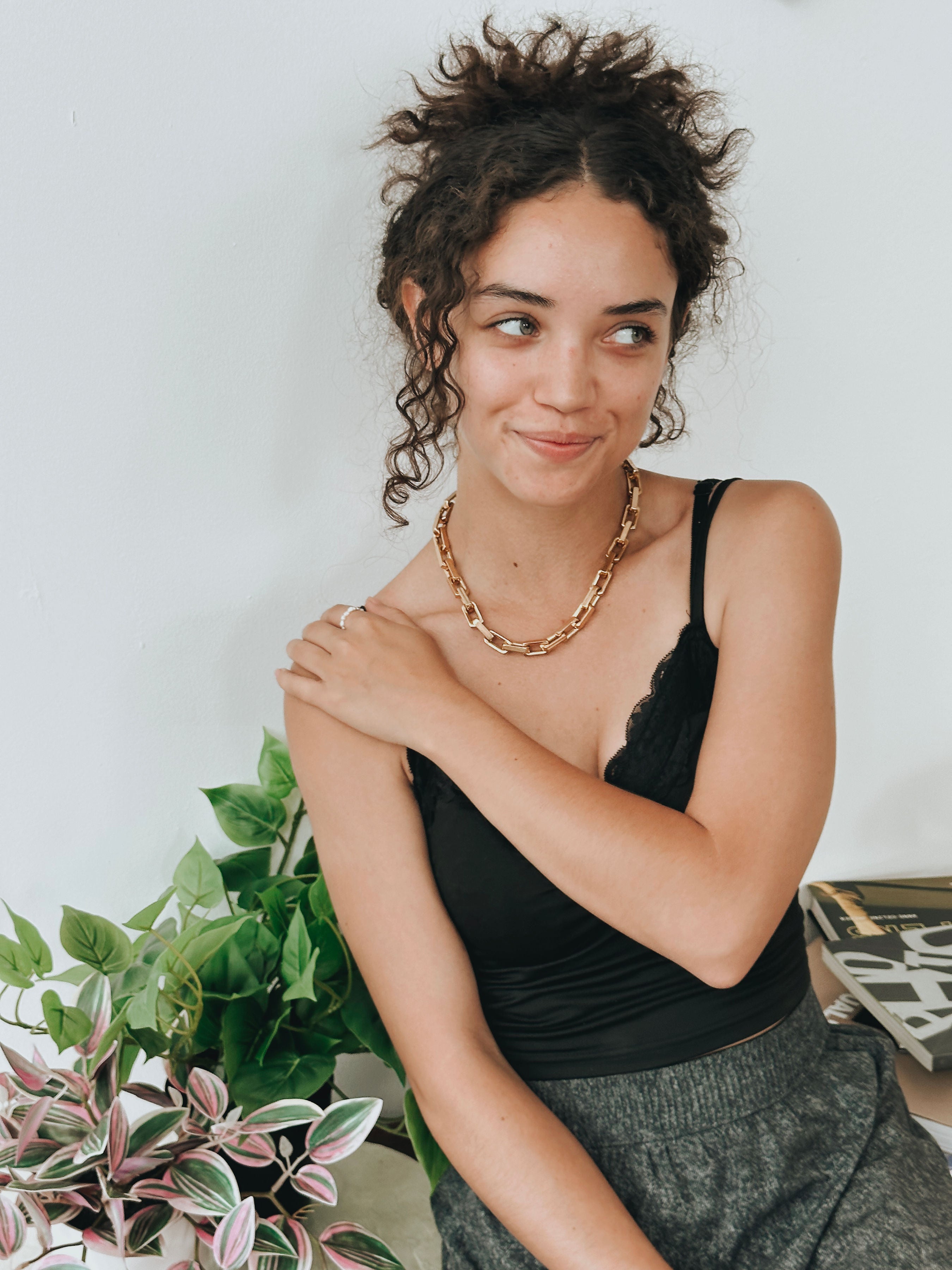 Jefa Link Necklace, Necklaces, $ 68.00, A Moment Of Now™
