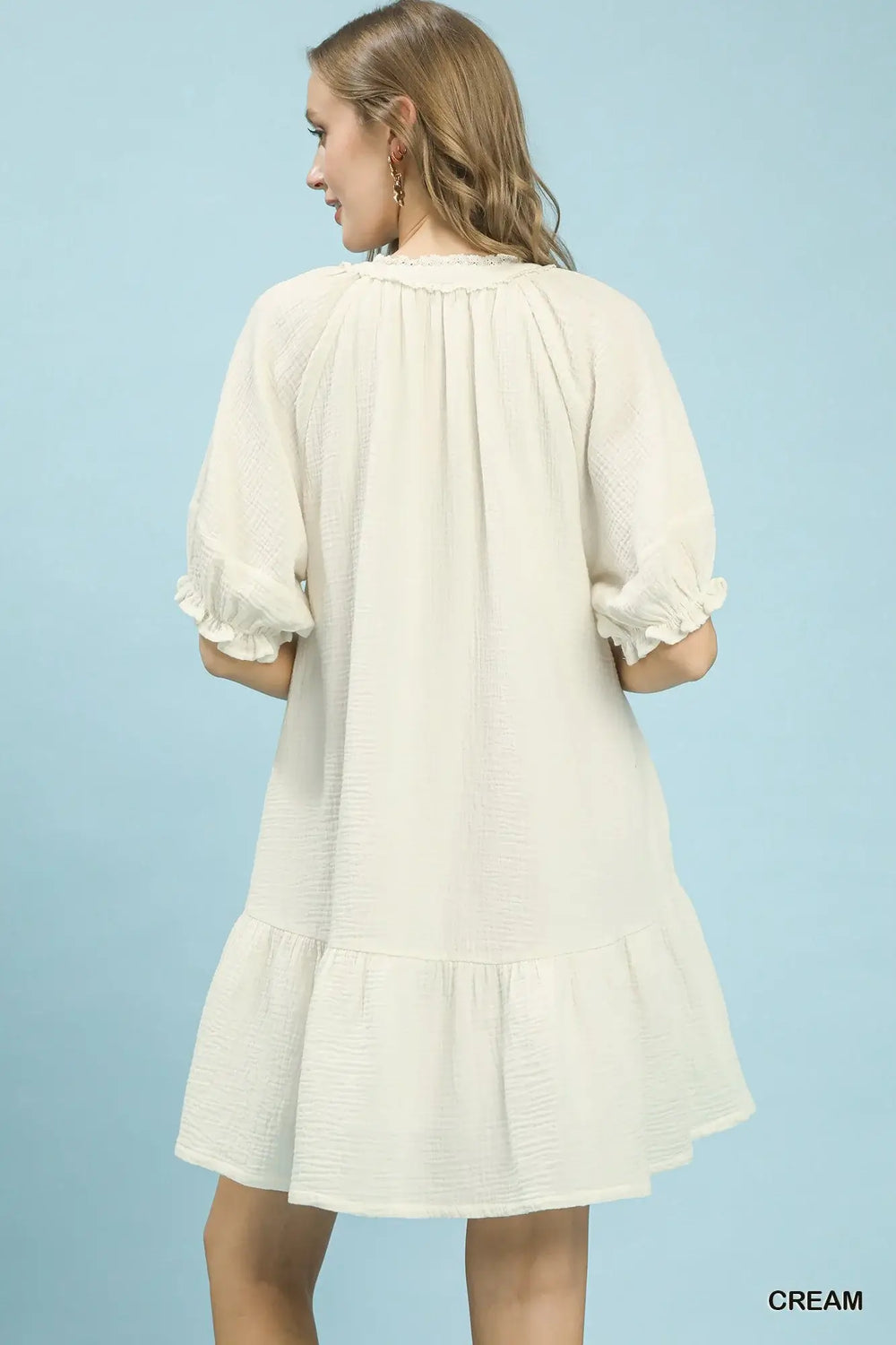 Umgee Cotton Gauze Mini Dress | Lightweight Summer Fashion, Dresses, $ 71.00, A Moment Of Now™