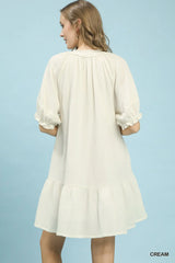 Umgee Cotton Gauze Mini Dress | Lightweight Summer Fashion, Dresses, $ 71.00, A Moment Of Now™