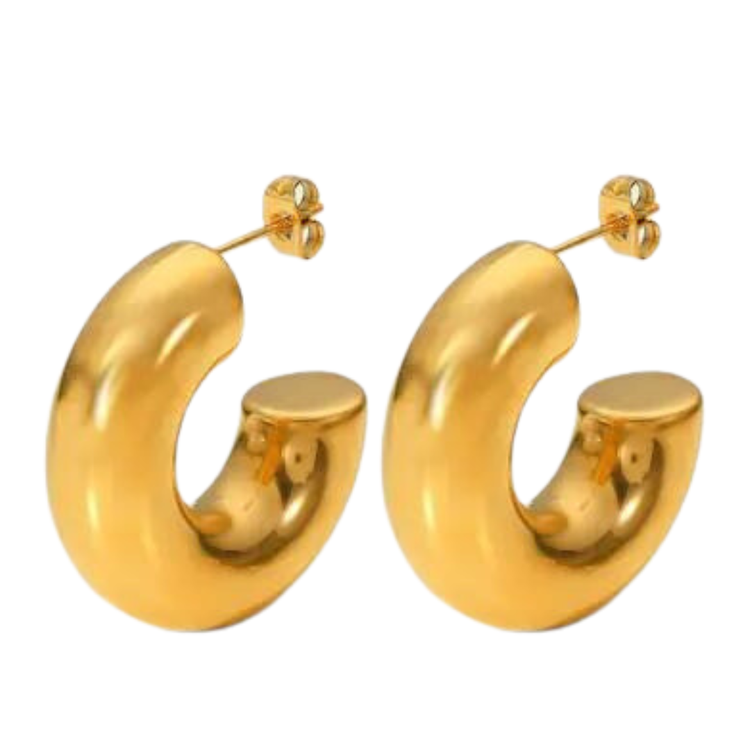 Baila Conmigo Hoops, Earrings, $ 30.00, A Moment Of Now™