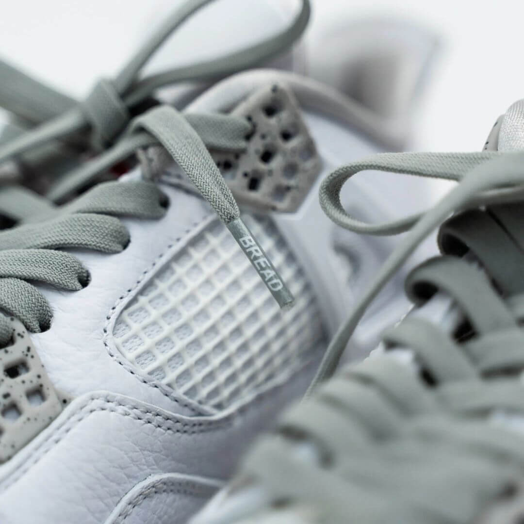 Vulture Gray Elastic Shoelaces - No Tie Bread Laces | A Moment Of Now™, Elastic Shoelace, $ 9.99, A Moment Of Now™