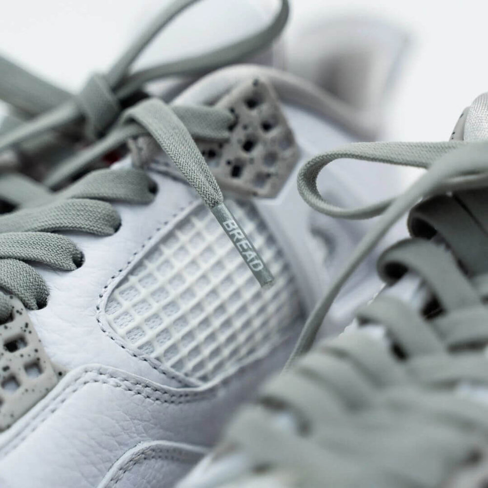 Vulture Gray Elastic Shoelaces - No Tie Bread Laces | A Moment Of Now™, Elastic Shoelace, $ 9.99, A Moment Of Now™