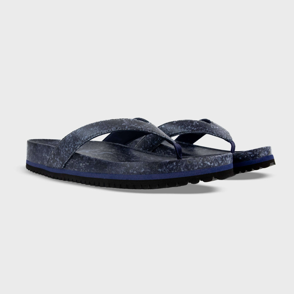 West Beach Flip Flop - Deep Blue Sea | Sustainable Comfort Sandals, Flip Flops, $ 85.00, A Moment Of Now™