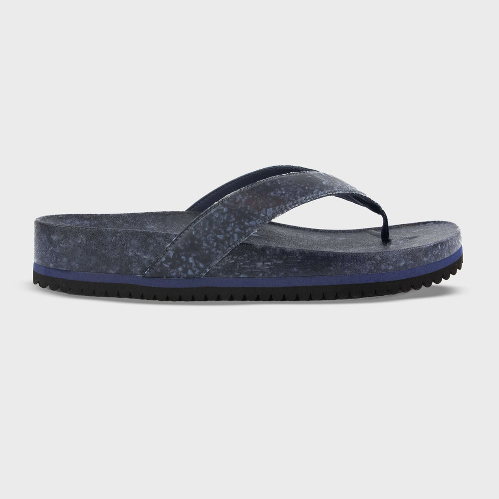 West Beach Flip Flop - Deep Blue Sea | Sustainable Comfort Sandals, Flip Flops, $ 85.00, A Moment Of Now™