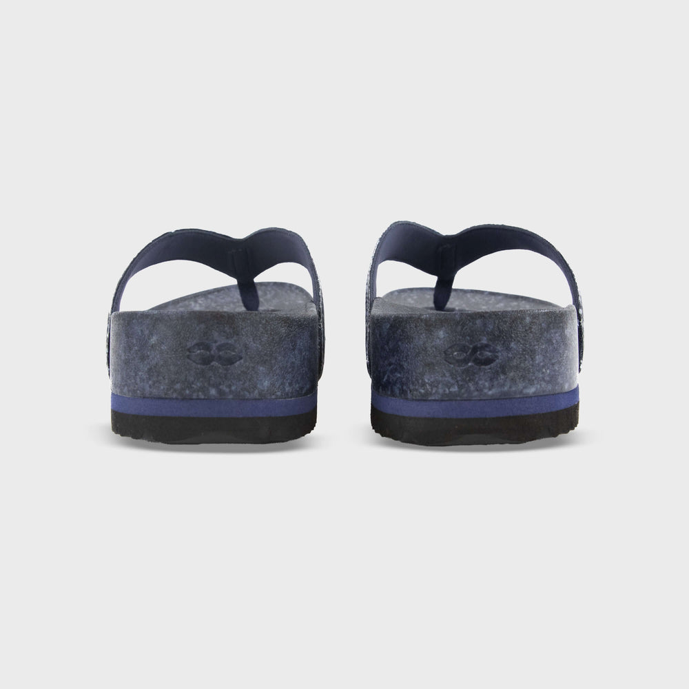 West Beach Flip Flop - Deep Blue Sea | Sustainable Comfort Sandals, Flip Flops, $ 85.00, A Moment Of Now™