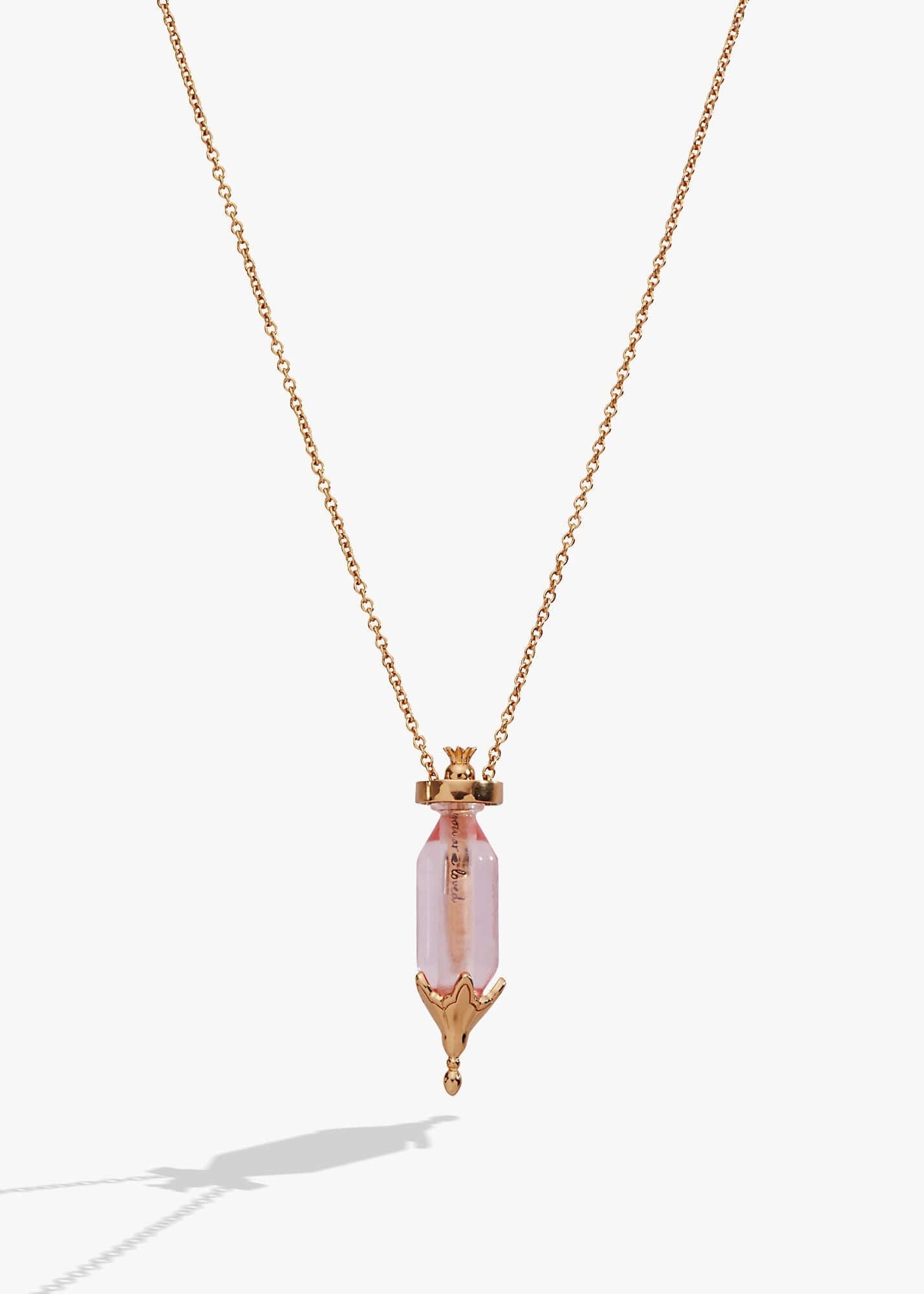 'You Are Loved' Potion Bottle Slider Necklace