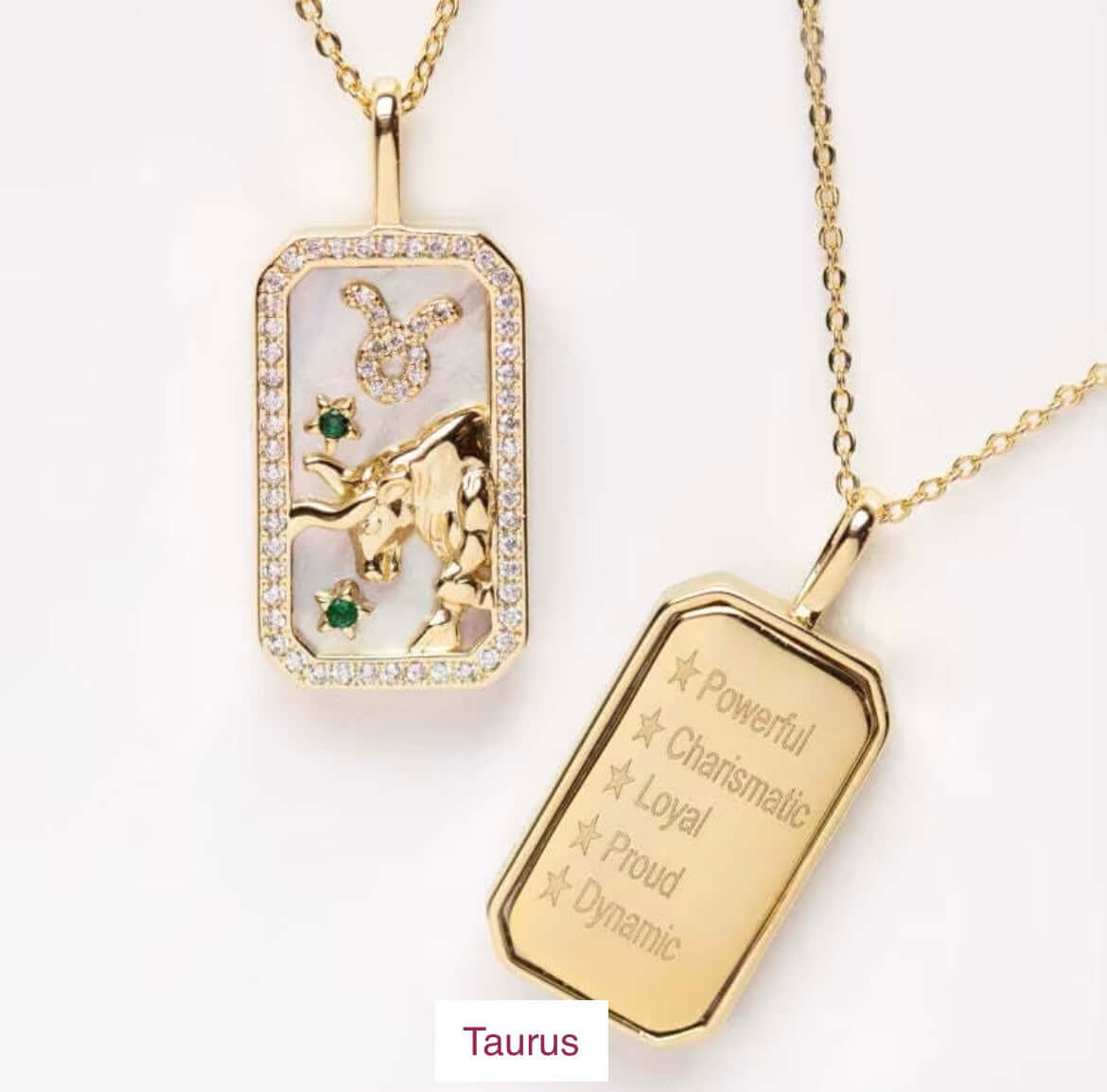 Zodiac 18K Gold Plated Necklace - Celestial Elegance, Necklaces, $ 38.00, A Moment Of Now™