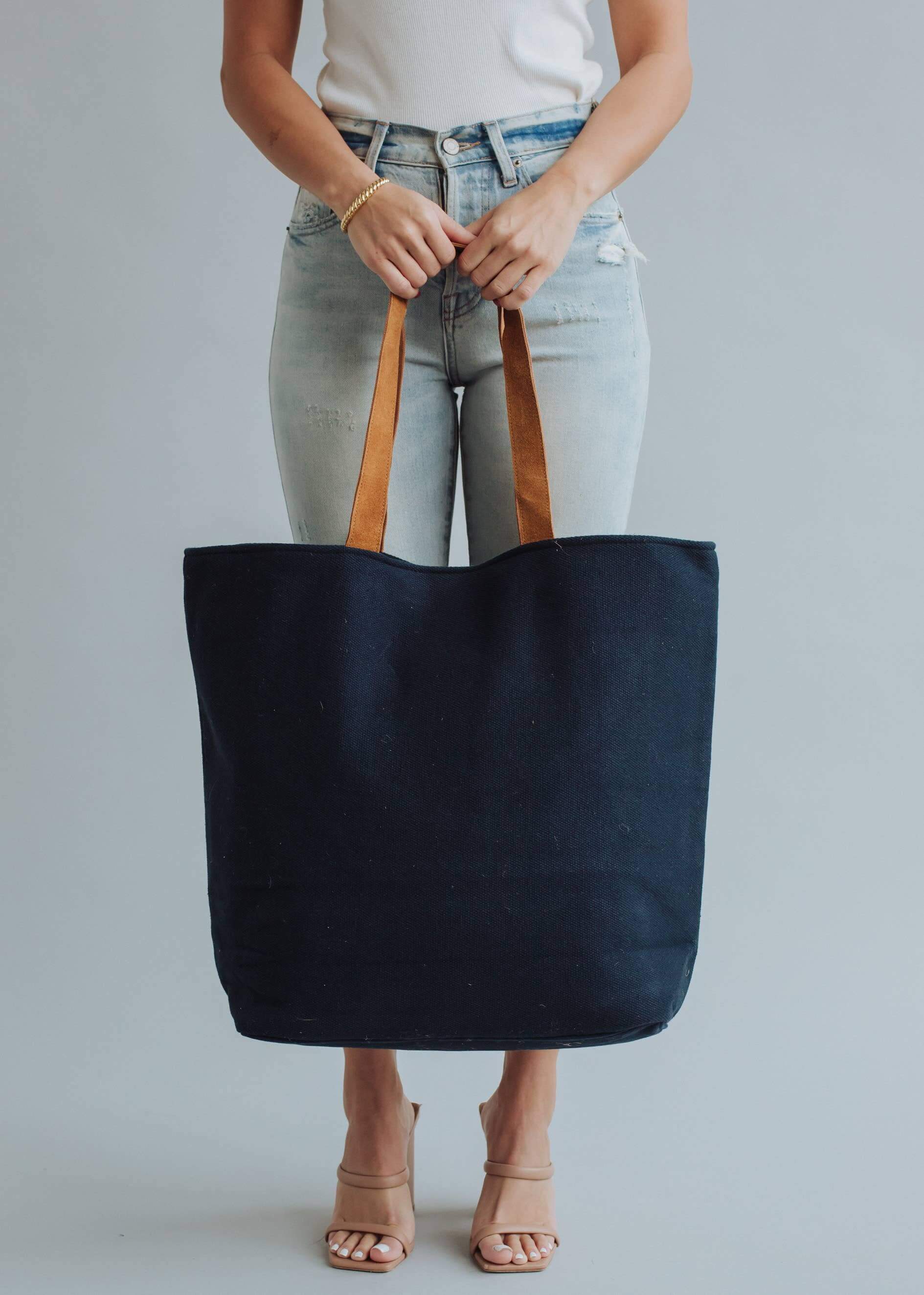 Navy Poolside Bliss Tote, Accessories, $ 89.00, A Moment Of Now™