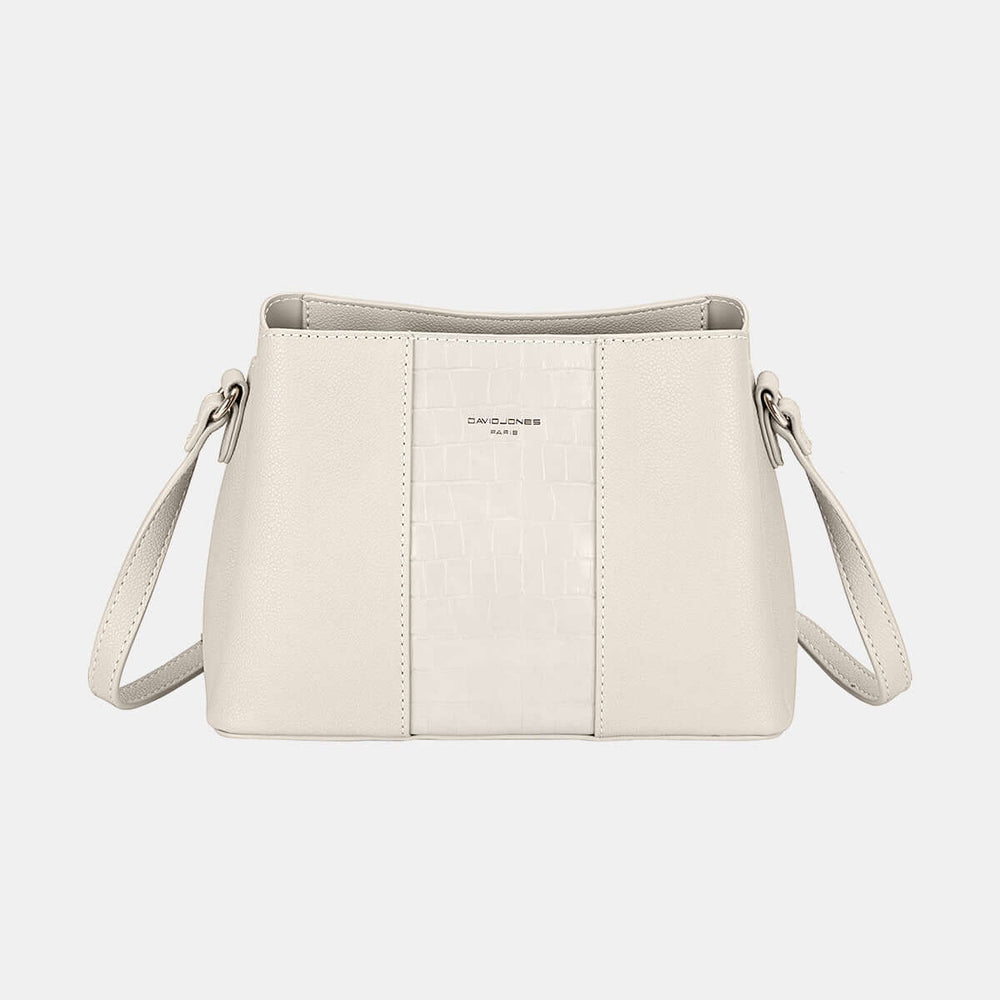 David Jones PU Leather Crossbody Bag Handbag - Chic & Functional, Crossbody Bags, $ 45.00, A Moment Of Now™