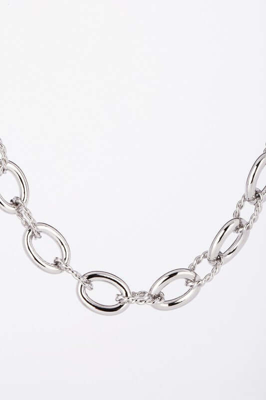 Silver Bold chain necklace