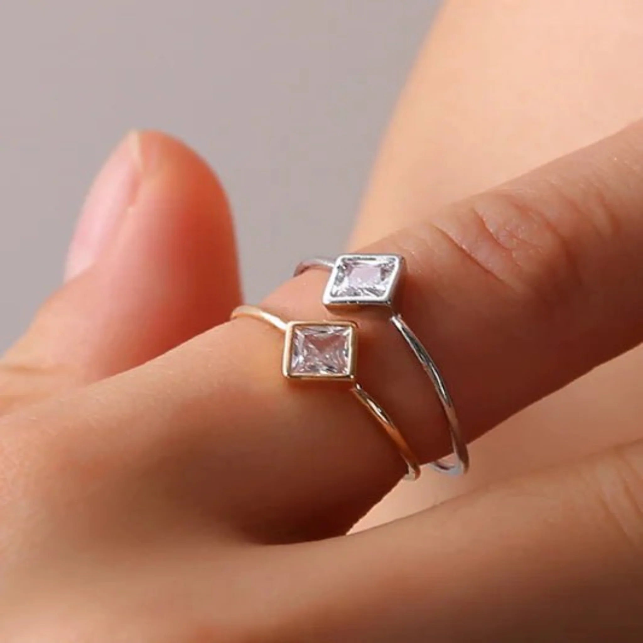 Trinity Stack Ring Set | Boutique In USA, Rings, $ 11.95, A Moment Of Now™