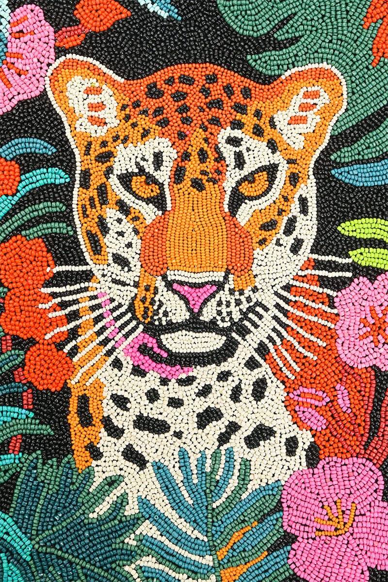 Tropical Leopard Embellished Tote, Accessories, $ 149.00, A Moment Of Now™