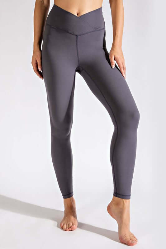 High Waist Workout Full Length Leggings, Rae Mode, $ 33.95