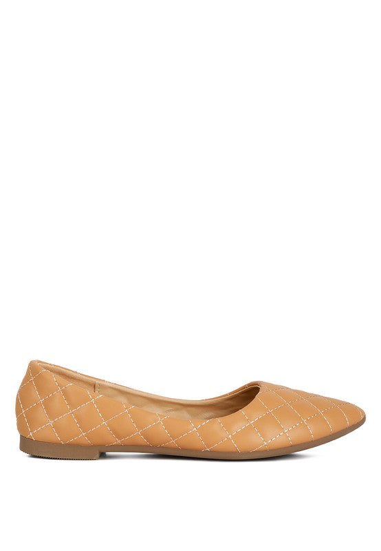 Shop Rikhani Quilted Detail Ballet Flats For Women | Shop Boutique Shoes, Flats, USA Boutique