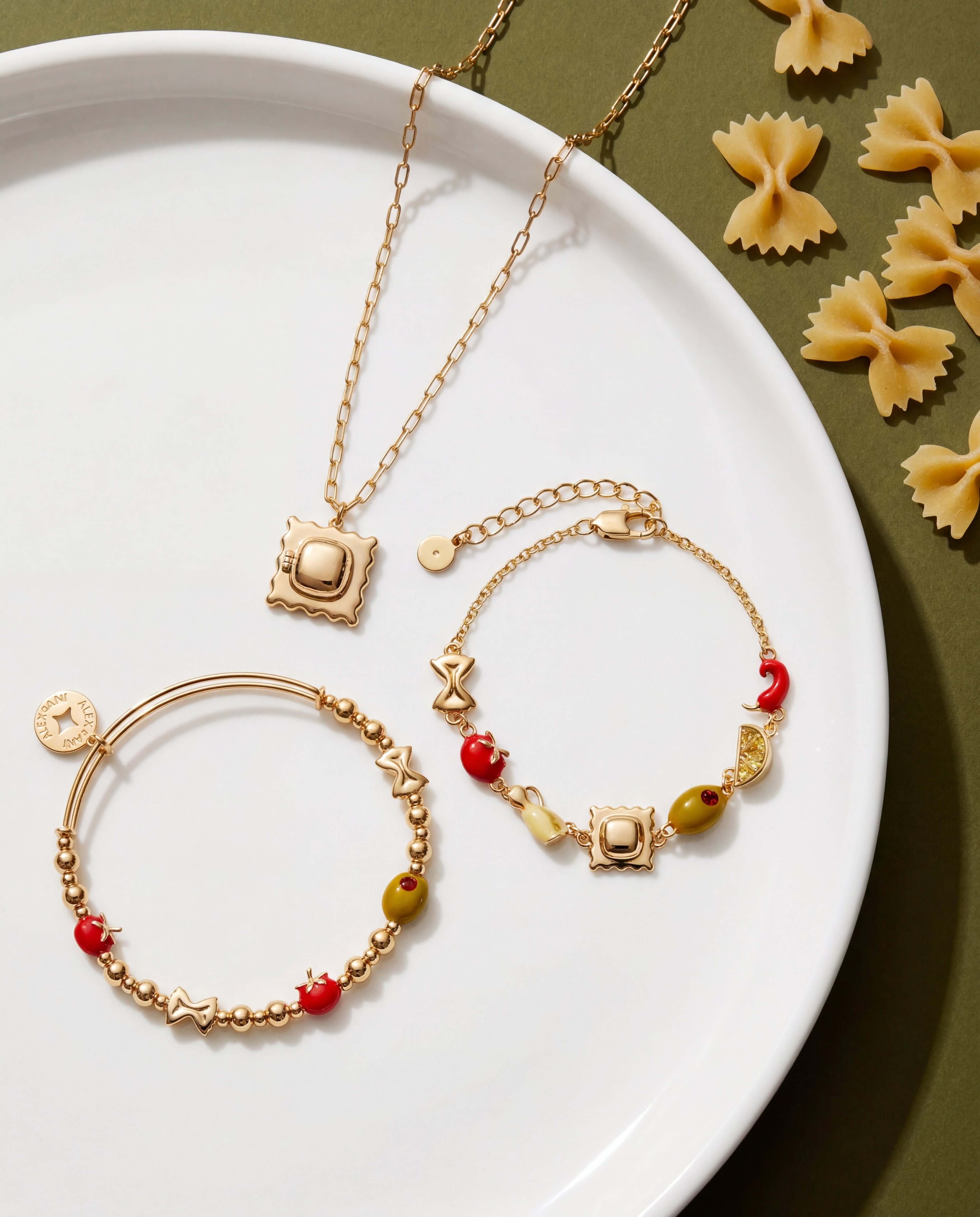 Pasta Girl 'Anything Is Pastable' Ravioli Locket Pendant