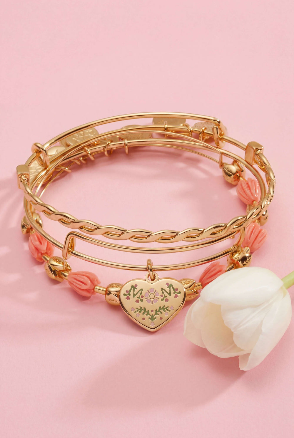 Mom Tulip Set of 3, Bracelets, $ 68.00, A Moment Of Now™